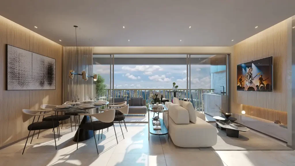 Living — Brisea Moema - Residencial (Somattos Engenharia), 2-3 quartos em Moema