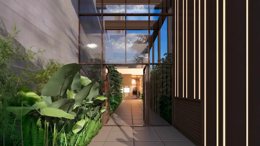 Apartamento 1 quartos Moema — Acesso do Stay Moema by Helbor - Residencial