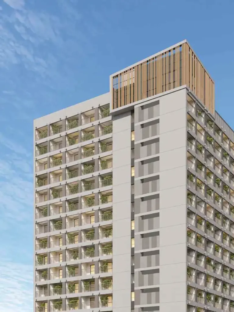 Alt Studios by Eztec - Residencial (EZTEC): Fachada — 1 quartos em Chácara Santo Antônio (Zona Sul), São Paulo