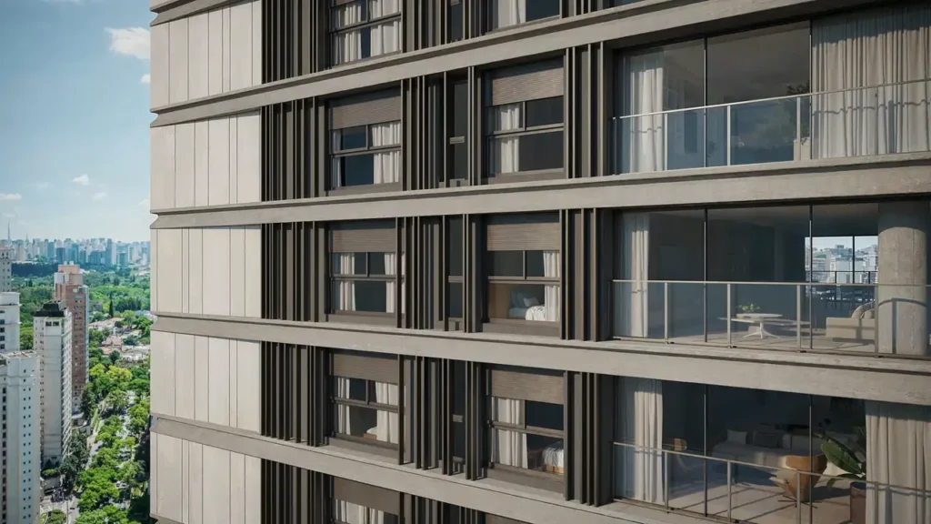 Voo de pássaro Singular Ibirapuera — apartamento 4 quartos, Em construção em Moema