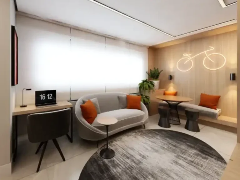 Apartamento 2 quartos Vila Clementino — Living do Lumy Ibira