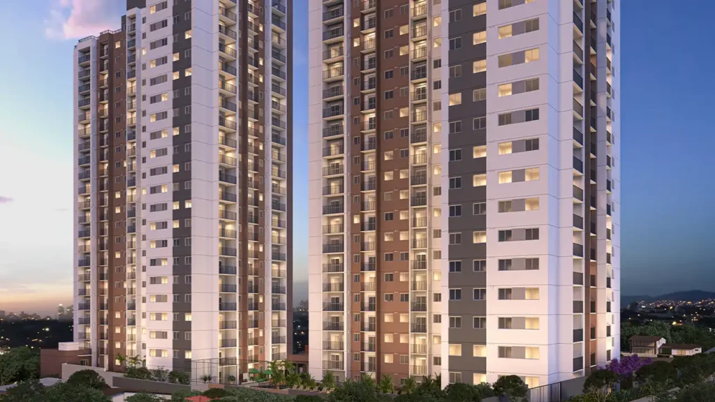 Fachada Vibra Veleiros — apartamento 2 quartos, Em construção em Socorro