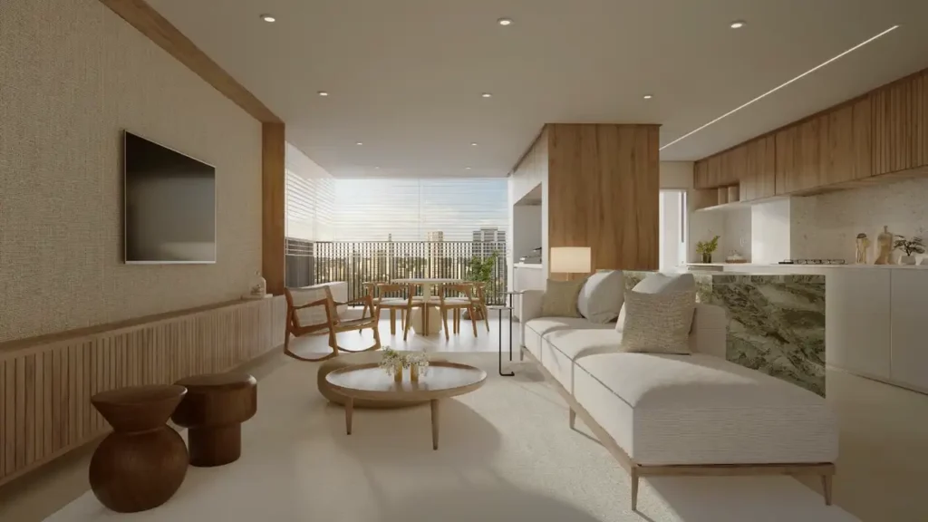 Living — Pleno Vila Mariana (Caucaso), 2-3 quartos em Vila Mariana