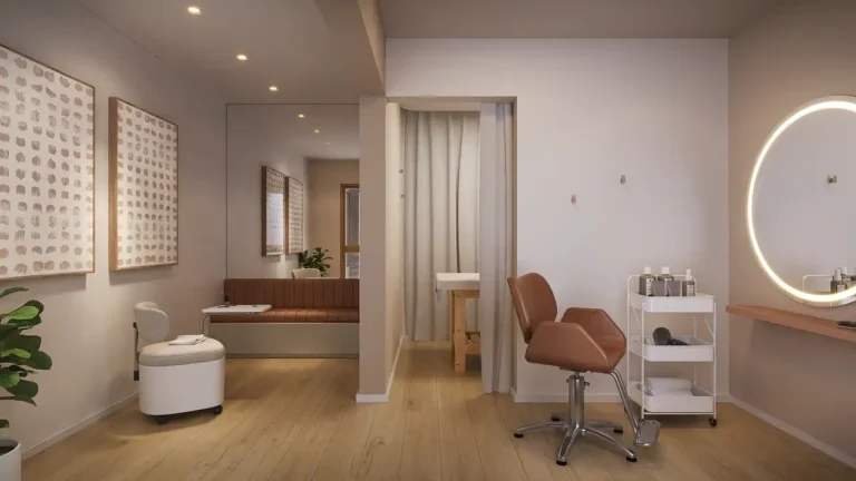 Zait Chácara Santo Antônio (CP Residencial): Sala beauty — 1-2 quartos em Chácara Santo Antônio (Zona Sul), São Paulo