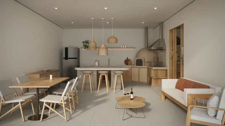 Apartamento 1-2 quartos Chácara Santo Antônio (Zona Sul) — Churrasqueira com forno de pizza do Zait Chácara Santo Antônio