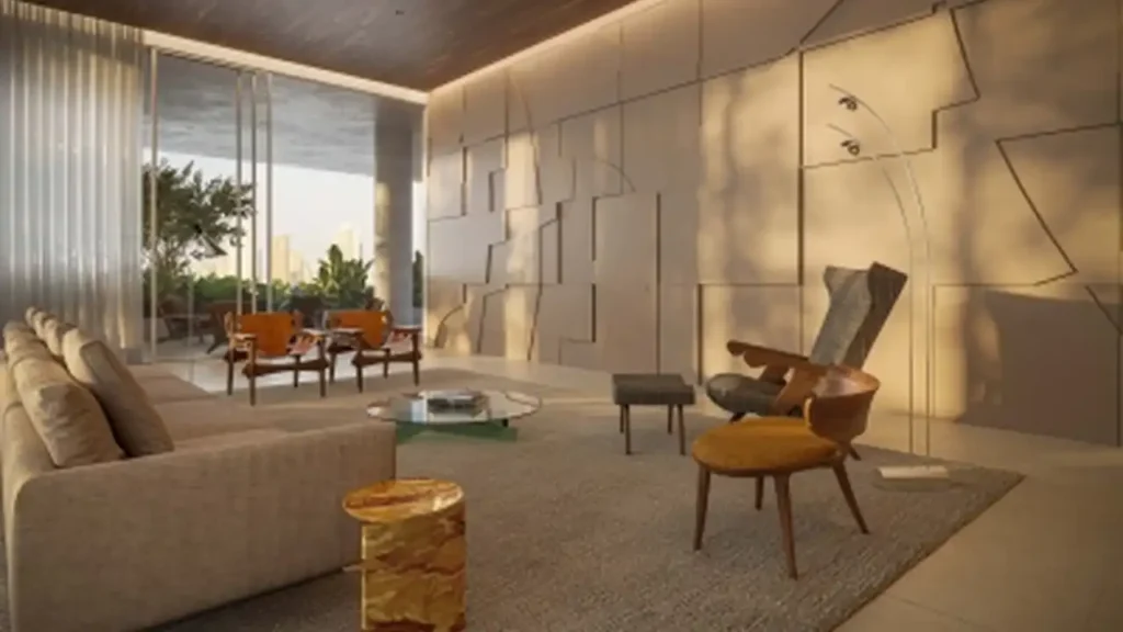 Living Teçá Itaim Bibi — 3 quartos 212m², Setin SP