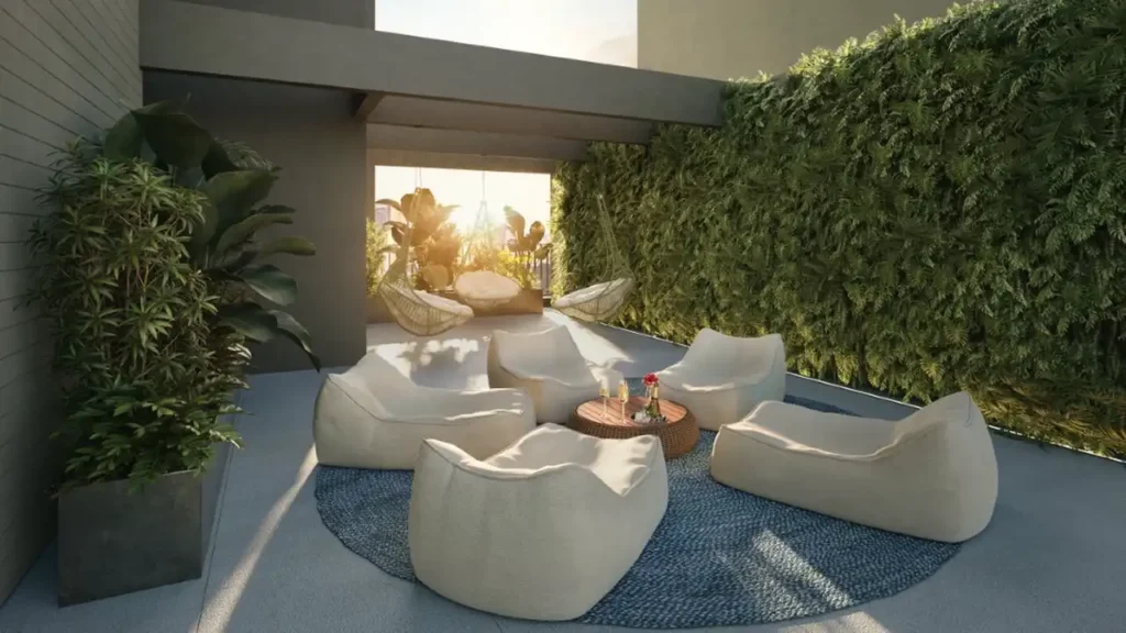 Itá Studios Residenciais Itaim Bibi, São Paulo — Terraco coletivo, apartamento 1 quartos 24-53m²