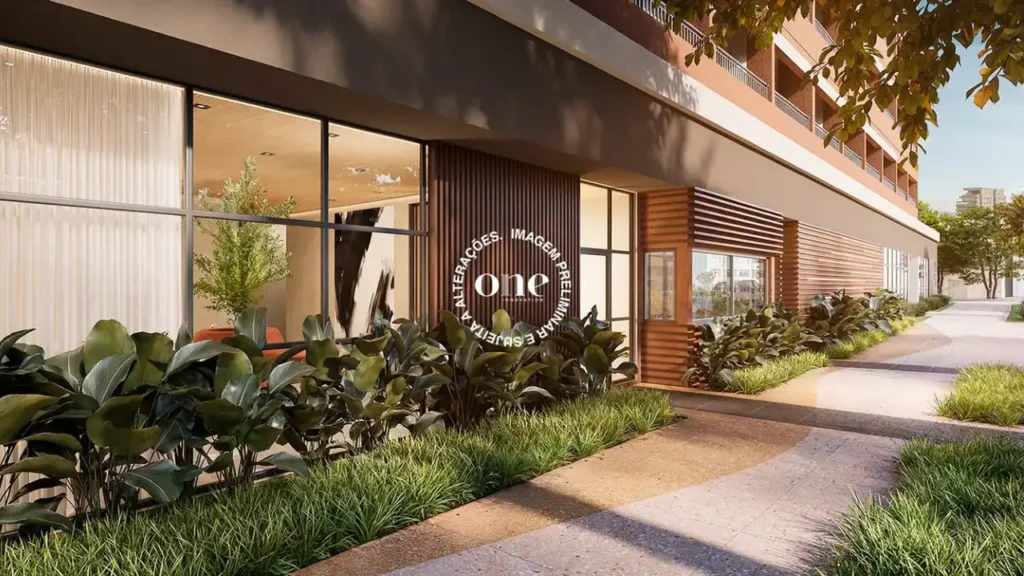 Nex One Estação Eucaliptos (One): Portaria — 1 quartos em Indianópolis, São Paulo