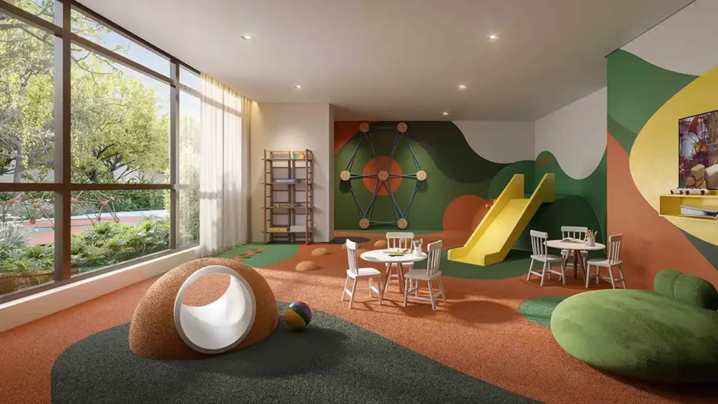 Em construção Lapa: Brinquedoteca Garden Design Private Park Residence, 2-3 quartos 61-78m²