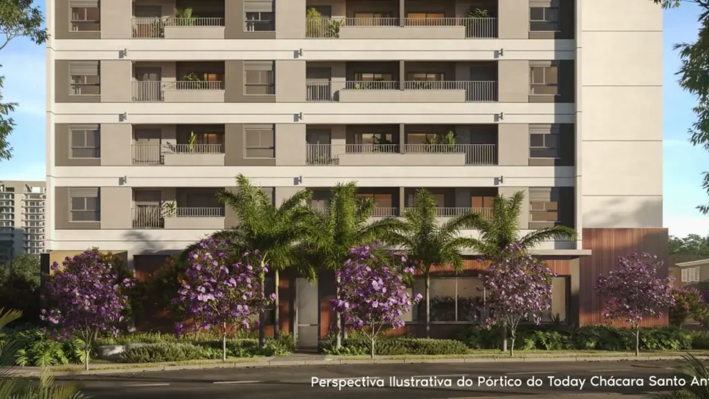 Portaria Today Chácara Santo Antônio — apartamento 1-2 quartos, Em construção em Chácara Santo Antônio (Zona Sul)