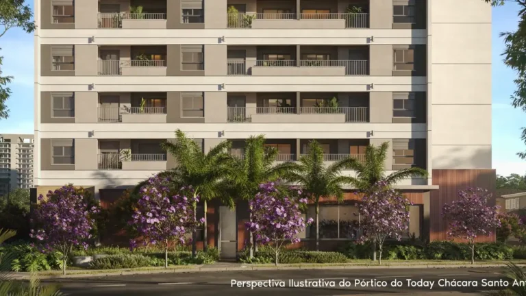 Portaria Today Chácara Santo Antônio — apartamento 1-2 quartos, Em construção em Chácara Santo Antônio (Zona Sul)