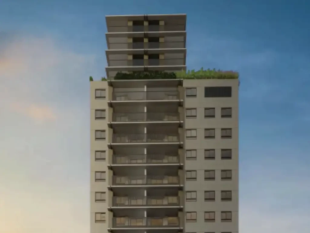 Fachada Pleno Urban — apartamento 1-2 quartos, Em construção em Vila Mariana
