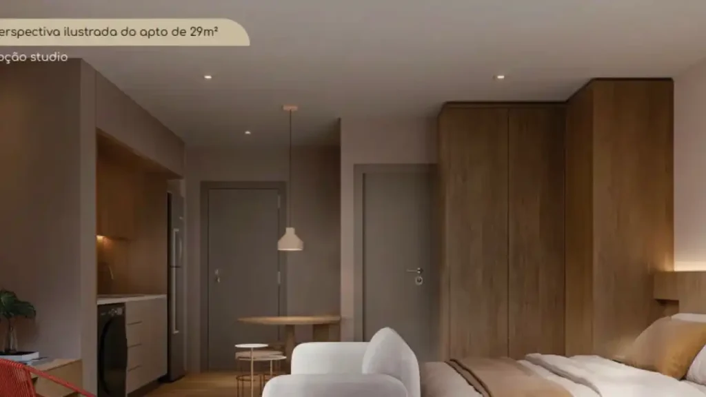 Em construção Vila Mariana: Dormitório Pleno Urban, 1-2 quartos 28-44m²
