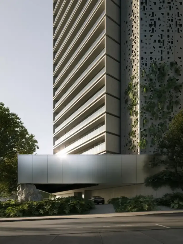 Fachada Enora Residence — apartamento 4 quartos, Em construção em Jardim Paulista