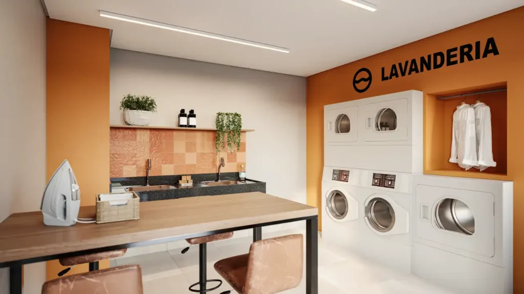 Em construção Chácara Santo Antônio (Zona Sul): Lavanderia Alto Chácara Santo Antônio, 2 quartos 37m²