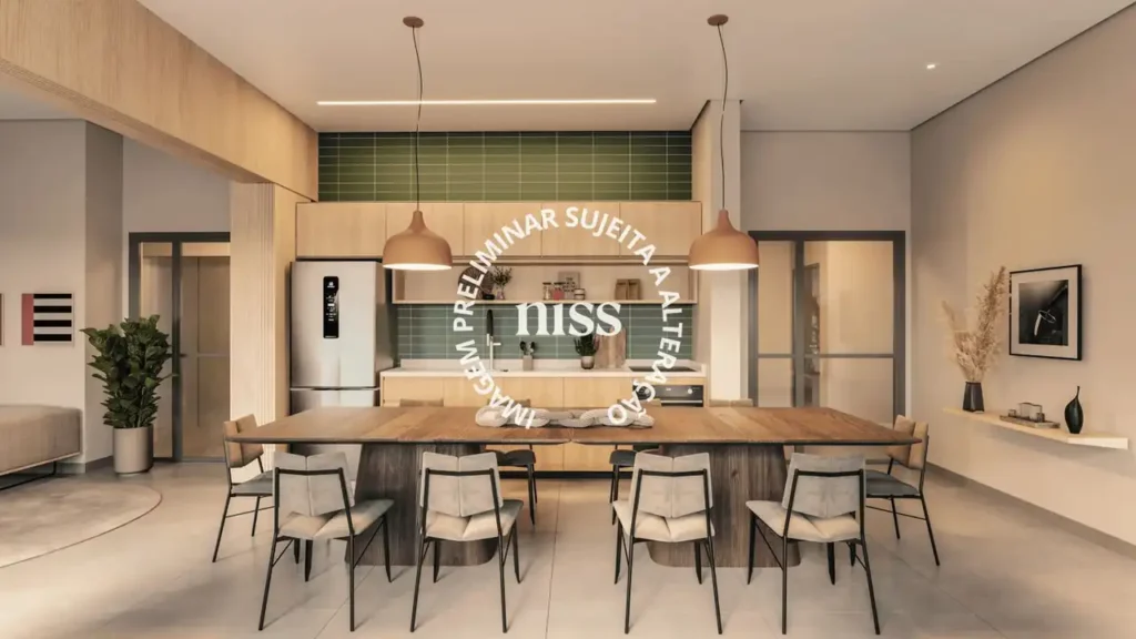 Espaço gourmet Sampa 135 - Residencial - Breve Lançamento Bela Vista — 1 quartos 21-27m², Niss