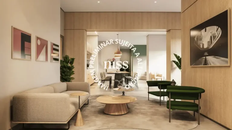 Sampa 135 - NR - Breve Lançamento (Niss): Living — 1 quartos em Bela Vista, São Paulo