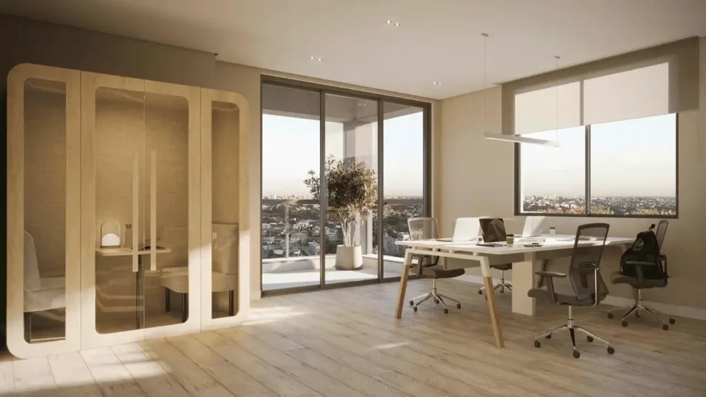 Em construção Higienópolis: Coworking Naara Higienópolis, 2 quartos 94-205m²