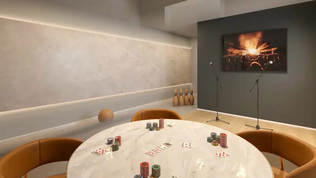 Em construção Santo Amaro: Sala de jogos Vivaz Selection Santo Amaro - Fase 1, 1-2 quartos 24-40m²