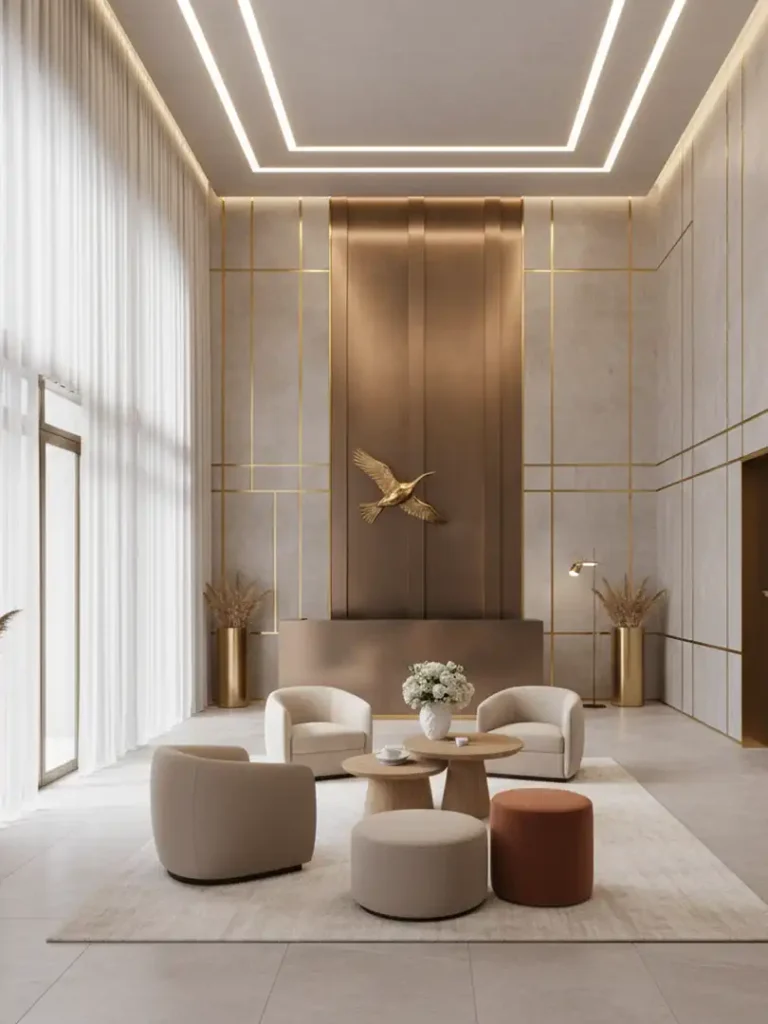 The New Residence Brooklin by Living (Living SP): Hall — 1-3 quartos em Brooklin Paulista, São Paulo