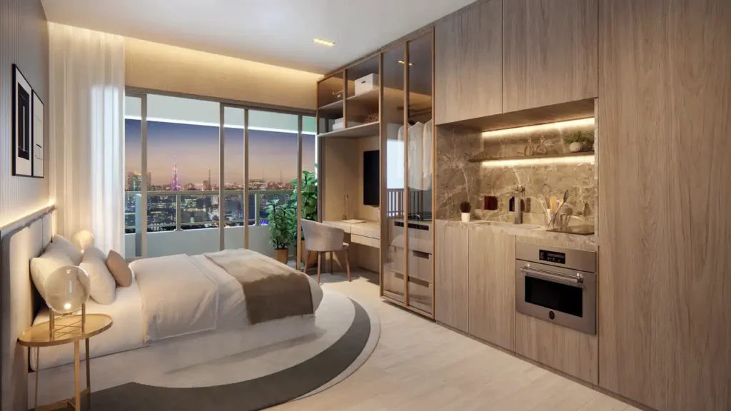 Living GIO Jardins - Studios Jardim América — 1 quartos 23m², Mitre Realty