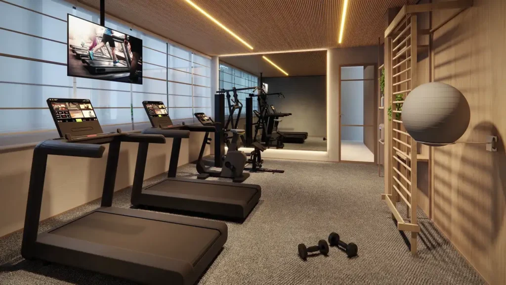 GIO Jardins - Studios Jardim América, São Paulo — Fitness, apartamento 1 quartos 23m²