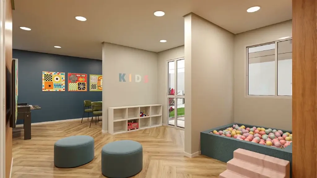 Buono Bom Retiro (Econ Construtora): Brinquedoteca — 2 quartos em Bom Retiro, São Paulo