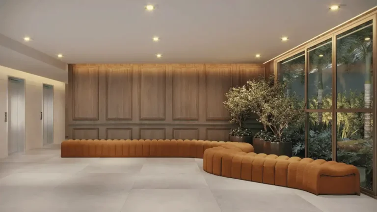 Haus Mitre Station Moema (Mitre Realty): Hall — 1 quartos em Indianópolis, São Paulo