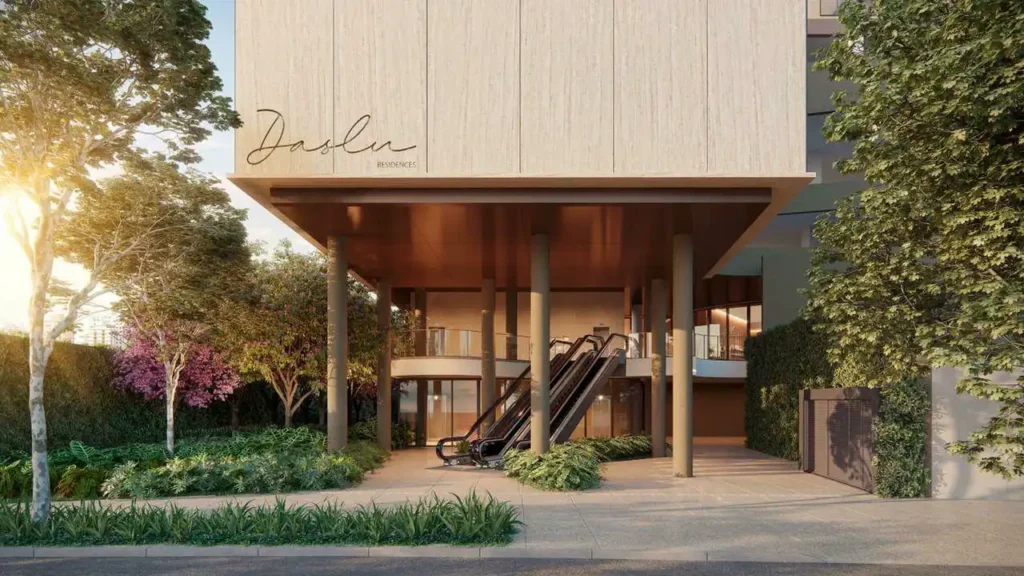 Portaria Daslu Residences Jardim Paulista — 3 quartos 114-158m², Mitre Realty