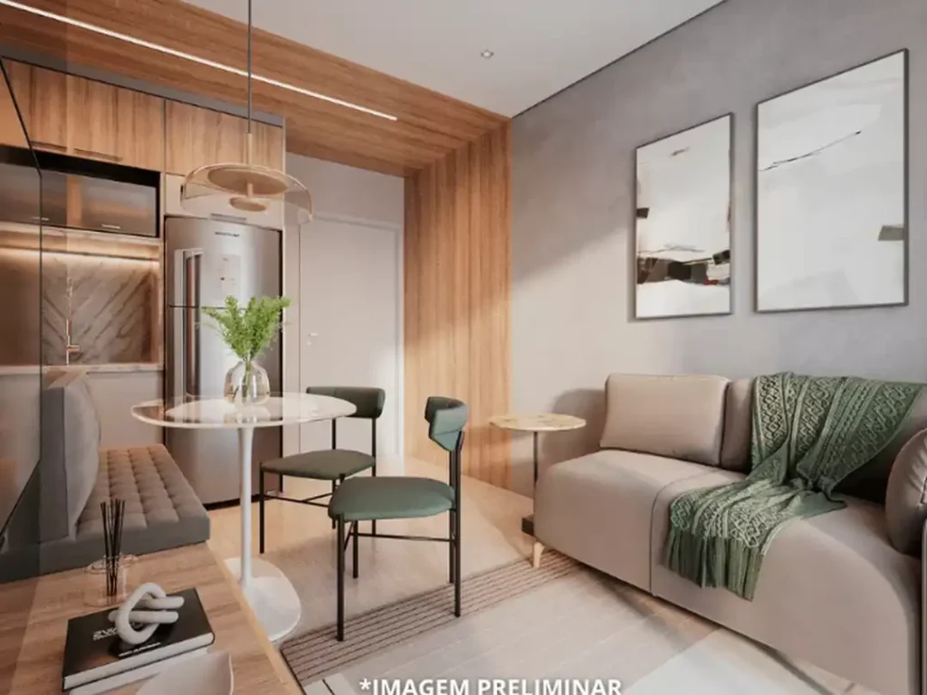 Em construção Saúde: Living Vila Saúde Residencial Conx, 1-2 quartos 27-60m²