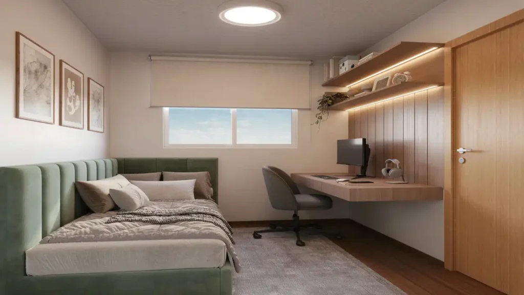 Apartamento 2 quartos Butantã — Dormitório do Vivenza - Fase 1