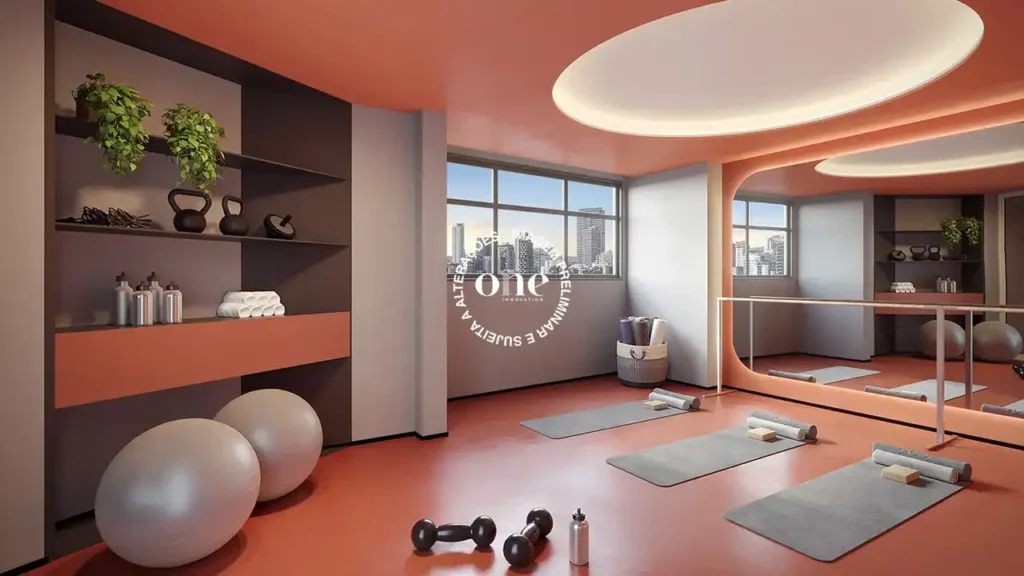 Fitness — Nex One Estação Japão Liberdade - Residencial (One), 1 quartos em Liberdade
