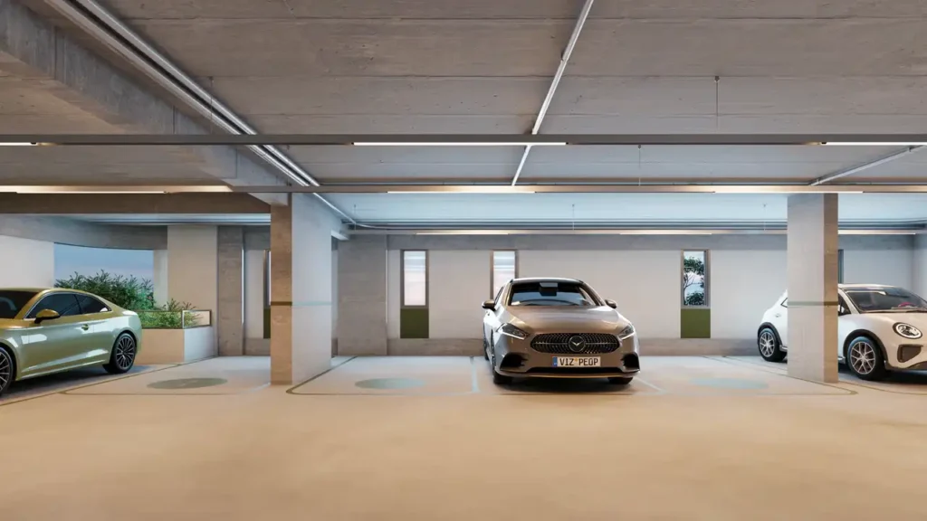 Garagem — Okinawa - Residencial (Locus Inc), 1-2 quartos em Itaim Bibi