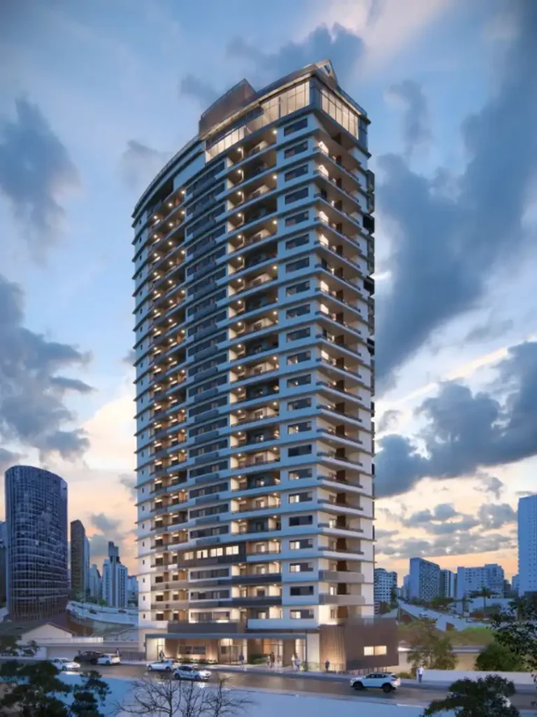 fachada Bracon Vista Augusta - Residencial — apartamento 1-2 quartos, Em construção em Bela Vista