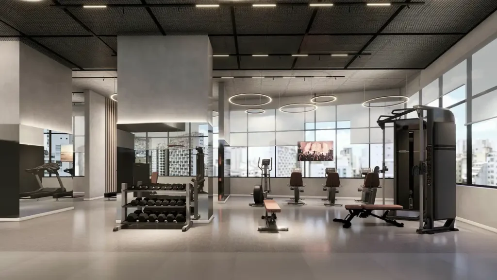 Fitness — Bracon Vista Augusta - Residencial (Bracon), 1-2 quartos em Bela Vista