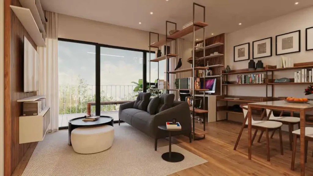 Em construção Vila Clementino: Living Manacá, 1-3 quartos 24-142m²
