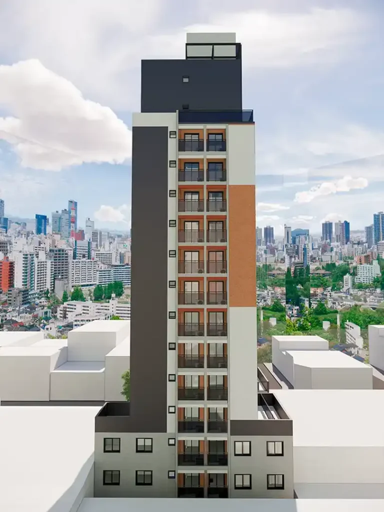 Apartamento 1-2 quartos Praça da Árvore — Fachada do Pitanga 105 - NR