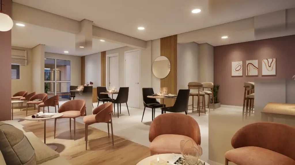 Apartamento 2 quartos Vila Anastácio — Salão de festas do Mérito Lapa