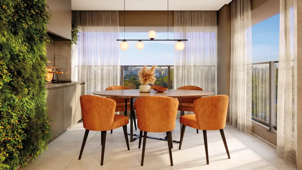 Terraço — Gaia Desing Studios Ibirapuera - Residencial (Fibra Experts), 1 quartos em Ibirapuera