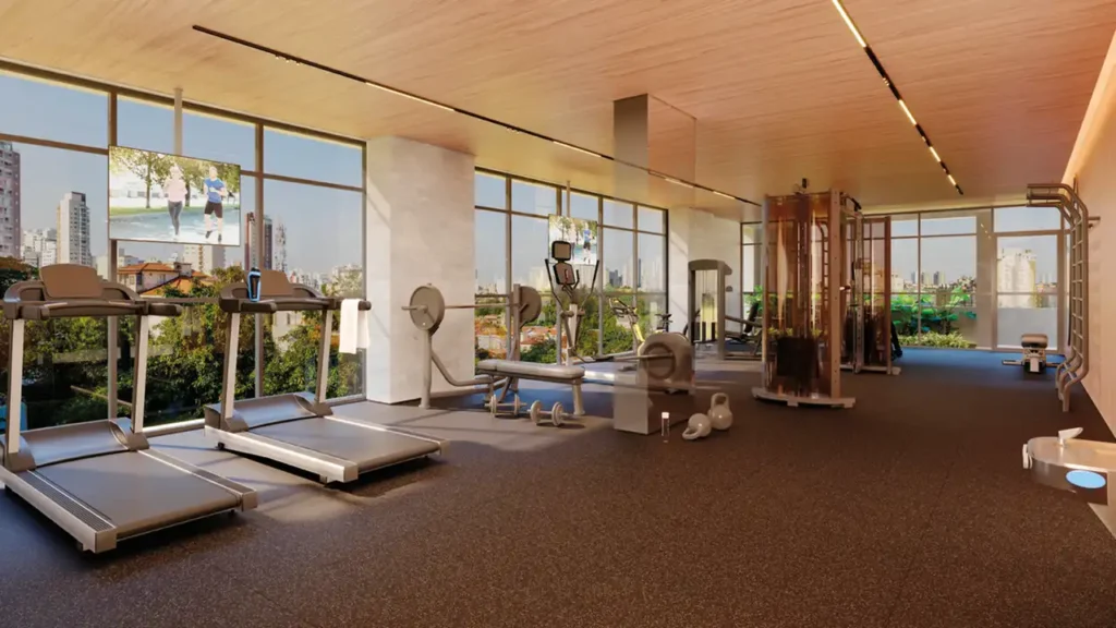 Em construção Ibirapuera: Fitness Gaia Desing Studios Ibirapuera - Residencial, 1 quartos 29m²