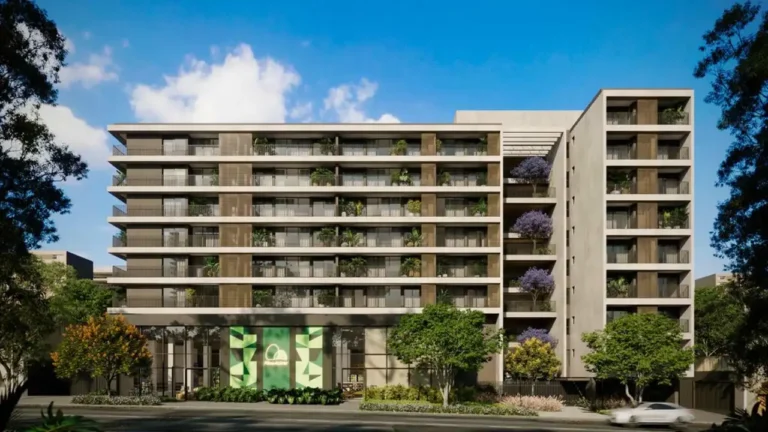 Fachada Organic by Paulo Mauro — apartamento 1-3 quartos, Em construção em Perdizes