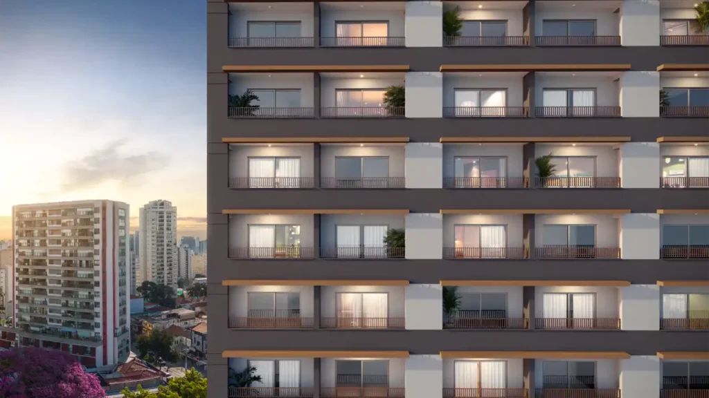 Fachada — New Time - Fase 2 (MPD SP), 1 quartos em Vila Mariana