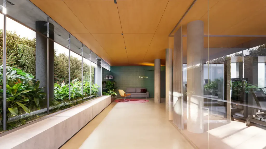 Hall de entrada — Corina (Ilion Partners), 3 quartos em Vila Olímpia
