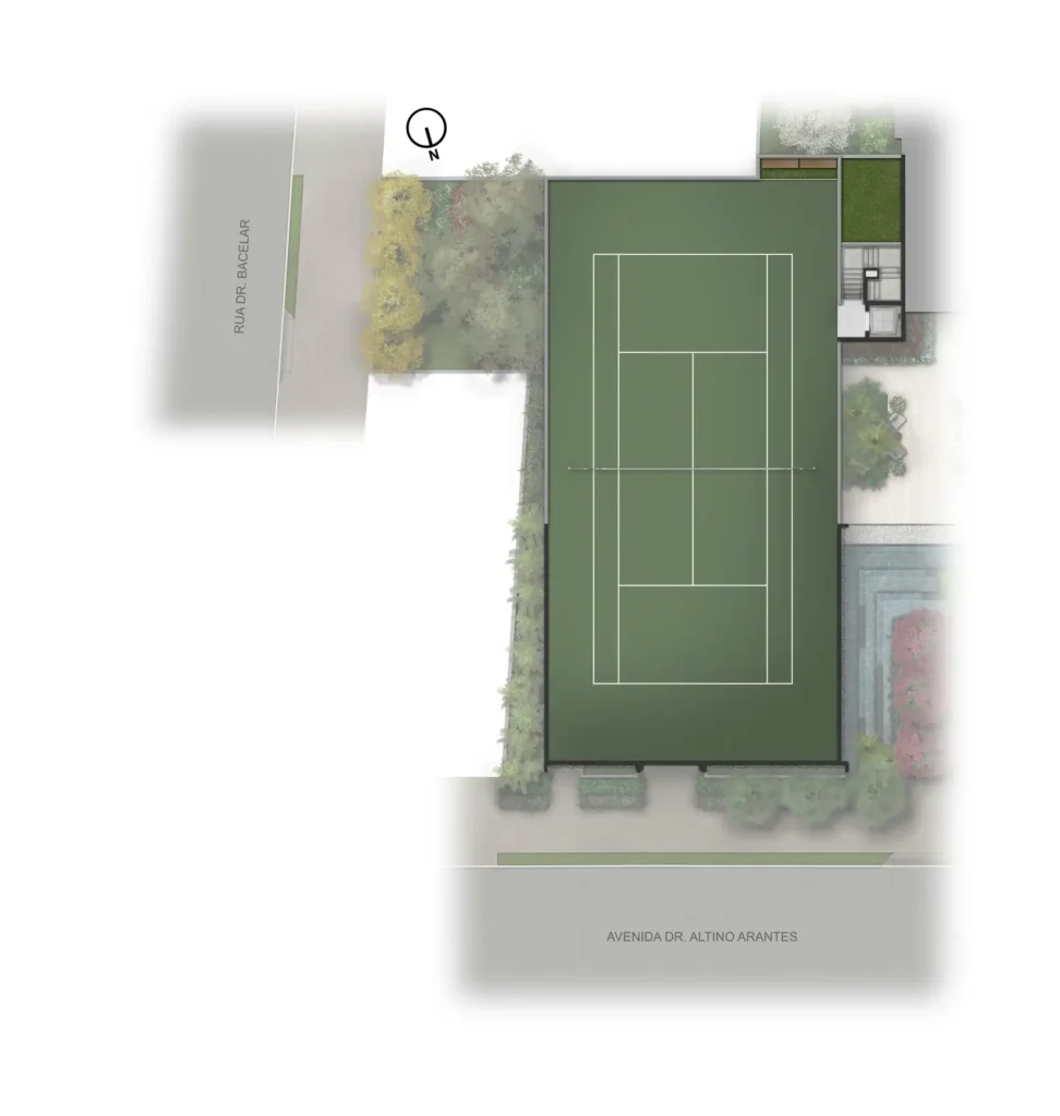 Implantação 1 condomínio Green Garden — 2-4 quartos em Vila Clementino