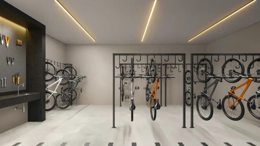 Bicicletário — Auren Studios Vila Clementino (Trisul), 1 quartos em Vila Clementino