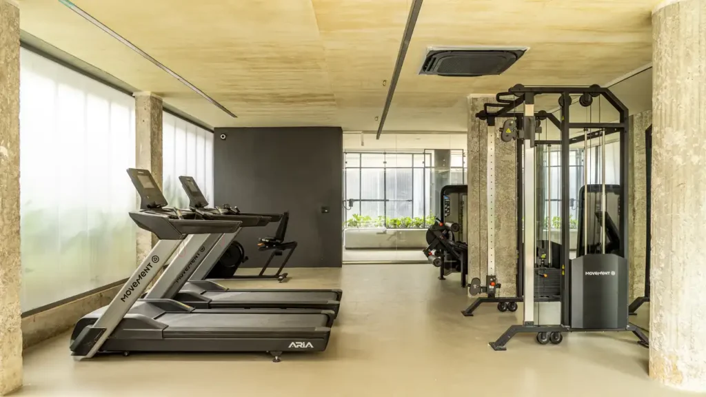 Pronto novo Vila Olímpia: Academia Corina, 3 quartos 100m²