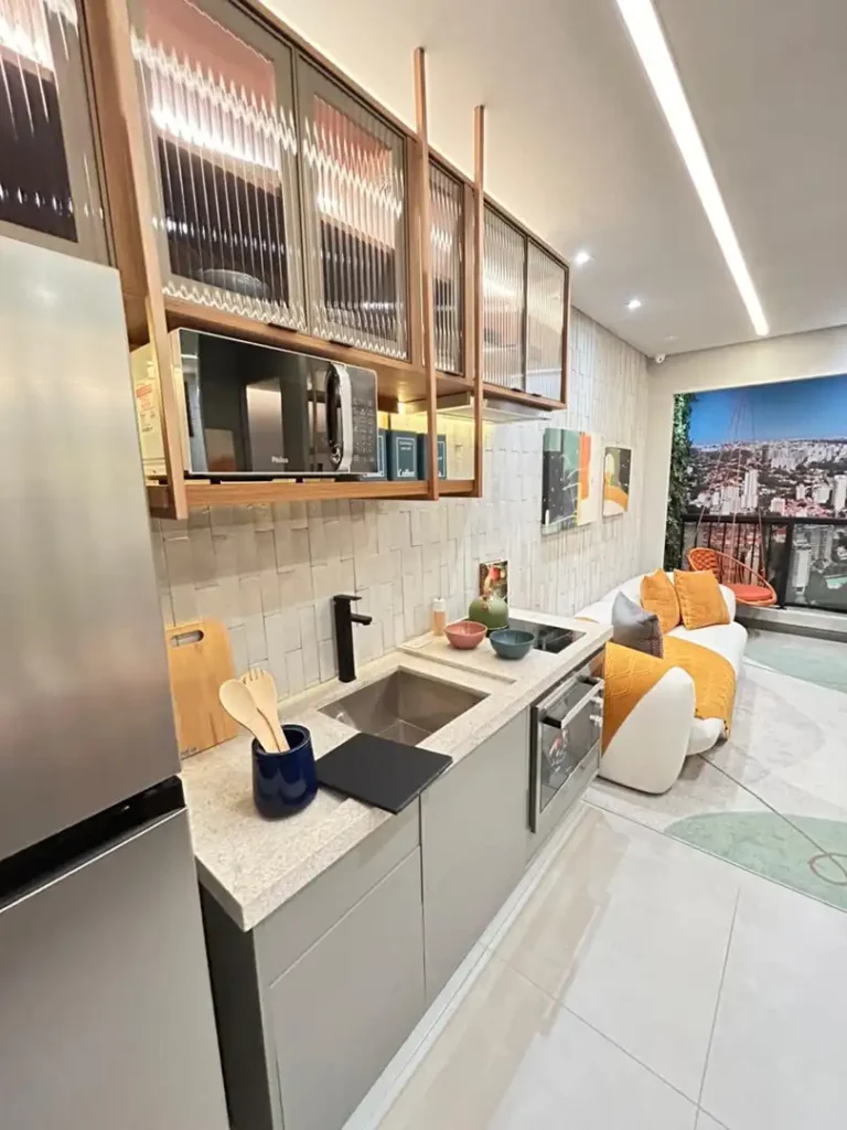 Cozinha — Ateliê Vila Madalena - NR (TSR Construtora), 1 quartos em Sumaré