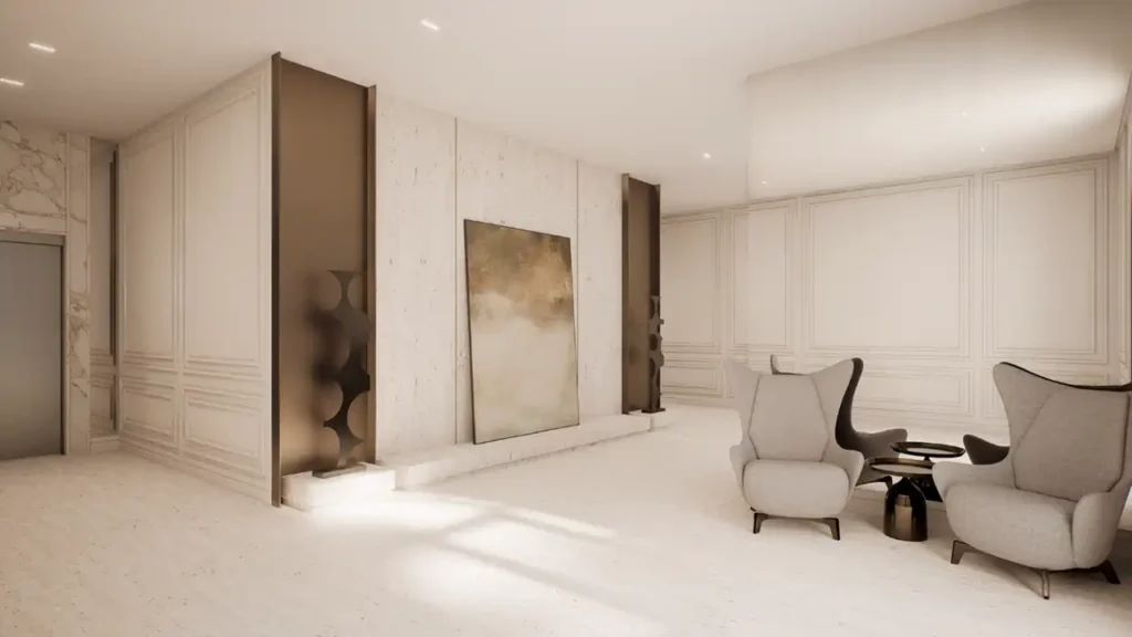 Château Jardin Lumière Vila Tramontano, São Paulo — 031 hall, apartamento 4 quartos 355-700m²