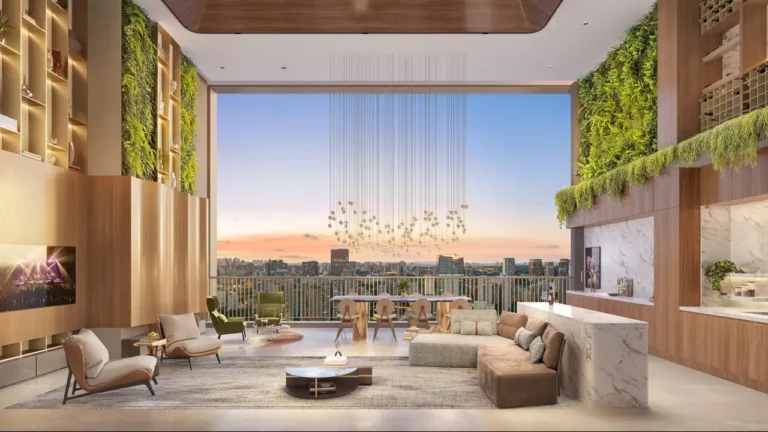 Apartamento 1-3 quartos Brooklin Novo — 050 living do Escape Brooklin
