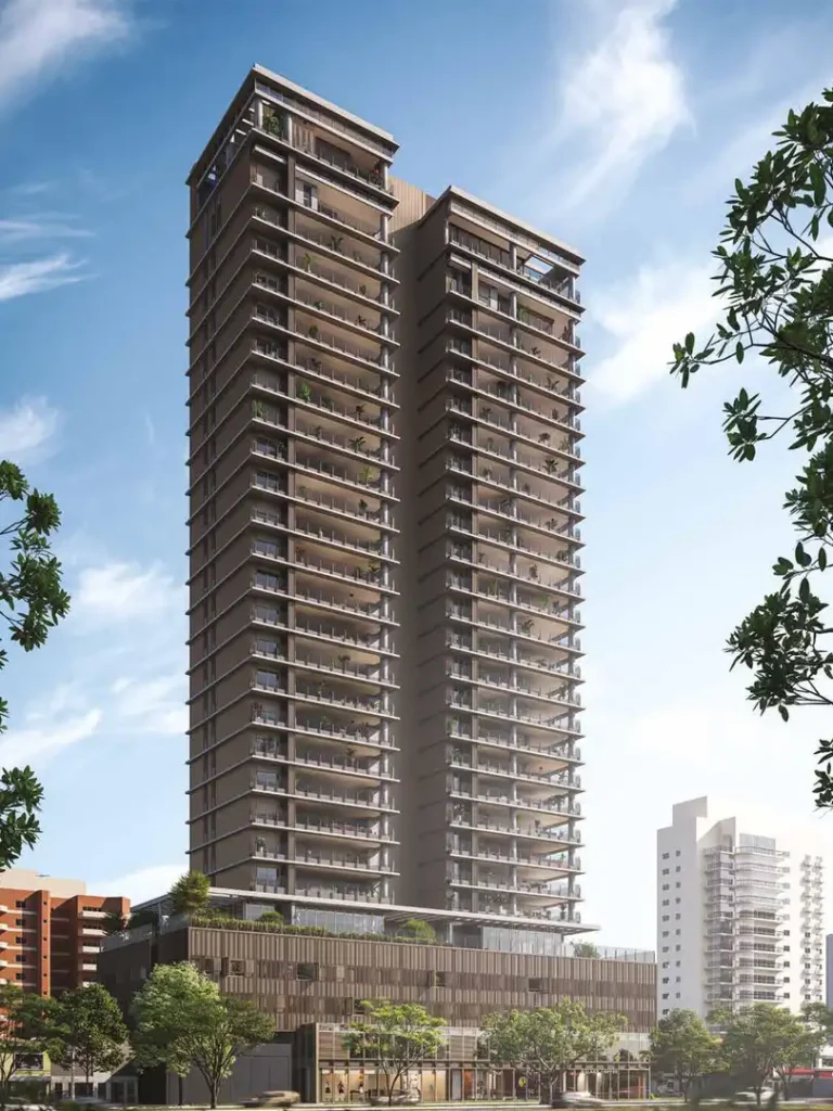 Park Avenue - Studios (EZTEC): 012 fachada — 1 quartos em Ibirapuera, São Paulo